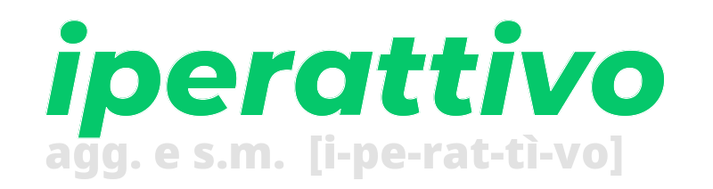 iperattivo