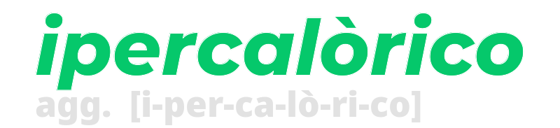 ipercalorico