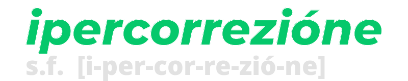 ipercorrezione