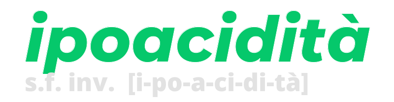 ipoacidita