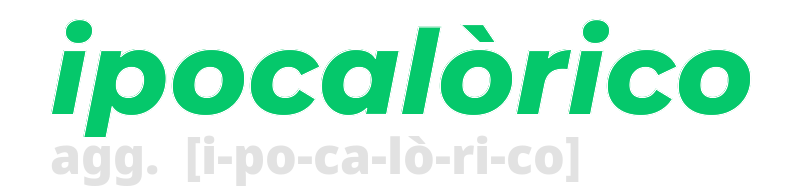 ipocalorico