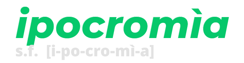 ipocromia