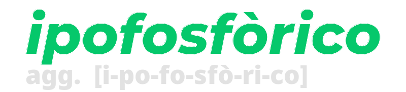 ipofosforico