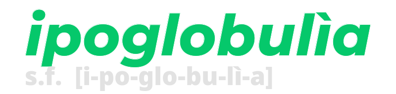 ipoglobulia