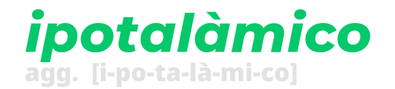 ipotalamico