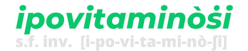 ipovitaminosi