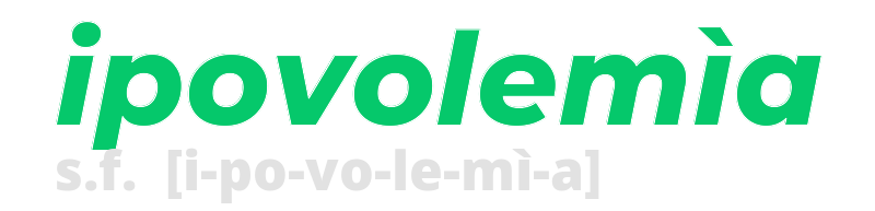 ipovolemia