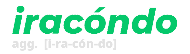 iracondo