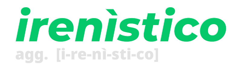 irenistico