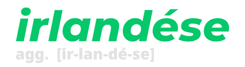 irlandese