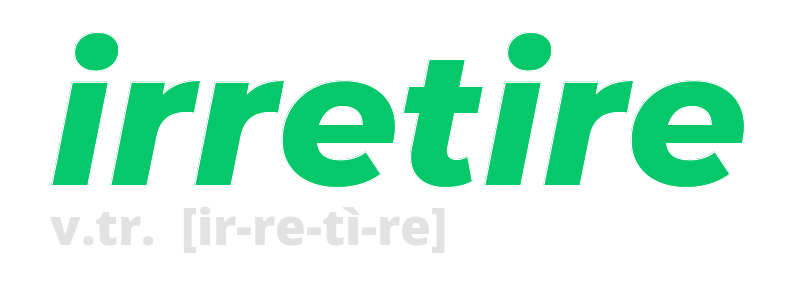 irretire