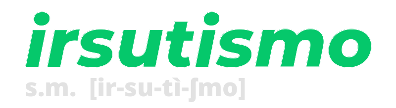 irsutismo