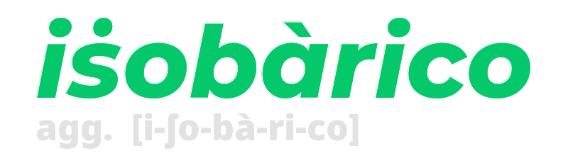 isobarico