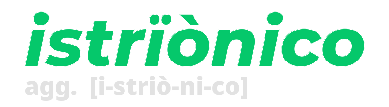 istrionico