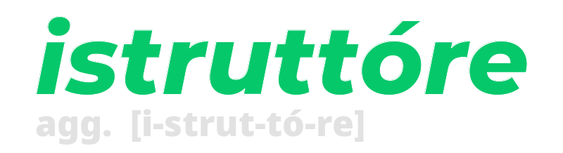 istruttore