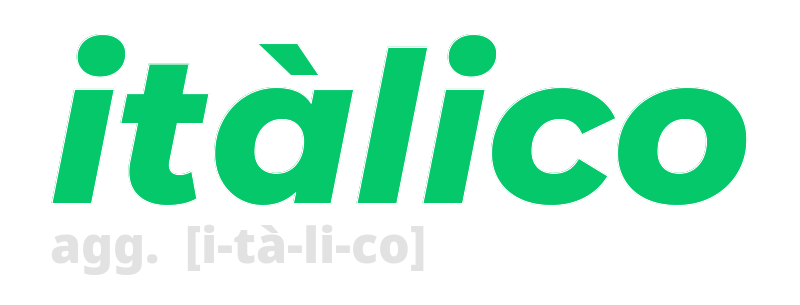 italico