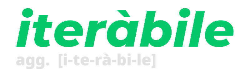 iterabile