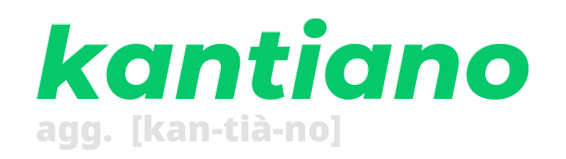 kantiano