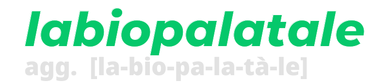 labiopalatale