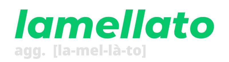 lamellato