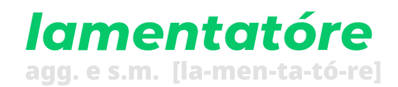 lamentatore