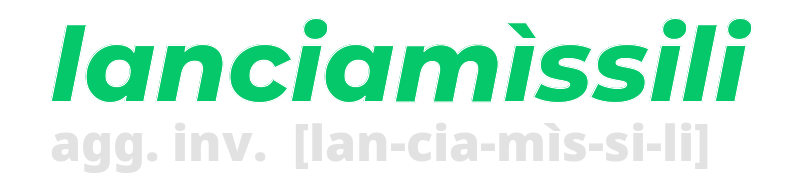 lanciamissili