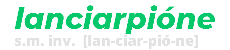 lanciarpione