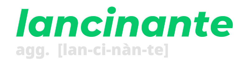 lancinante