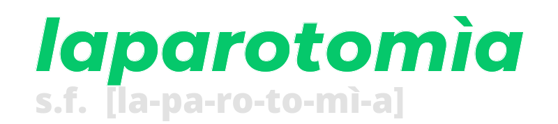 laparotomia
