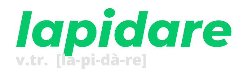 lapidare