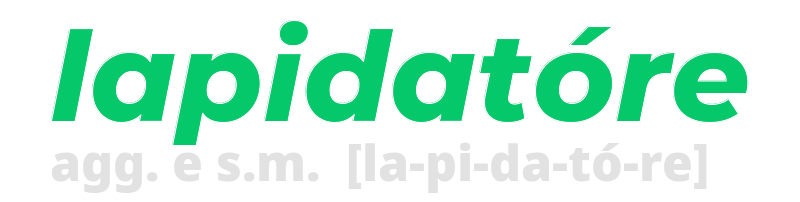 lapidatore