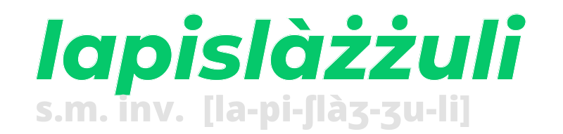 lapislazzuli