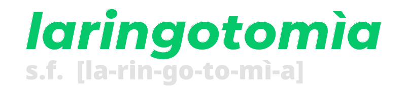 laringotomia