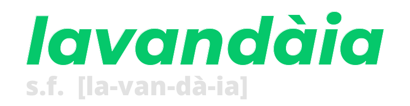 lavandaia