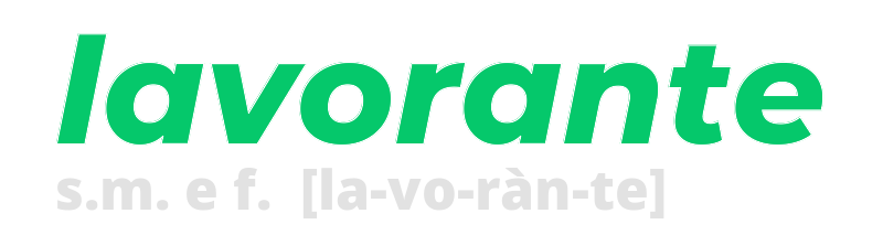 lavorante