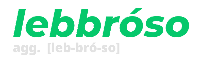 lebbroso