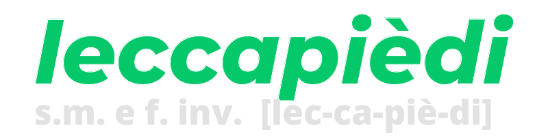 leccapiedi