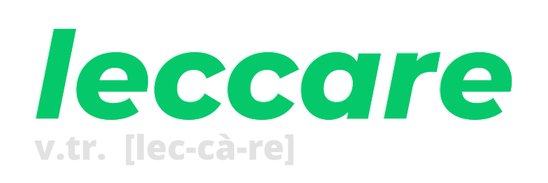 leccare