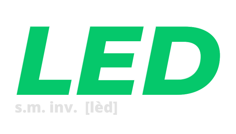 led