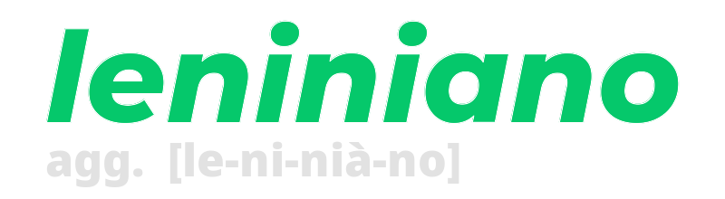 leniniano