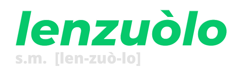lenzuolo