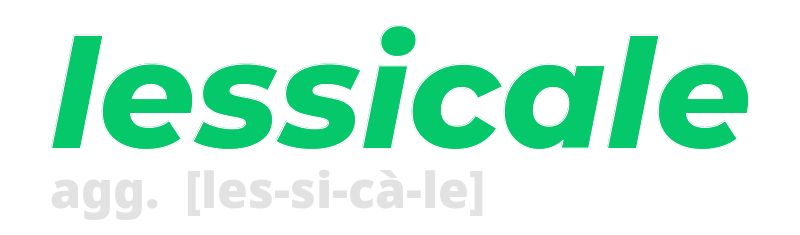 lessicale