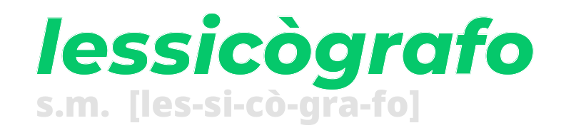 lessicografo