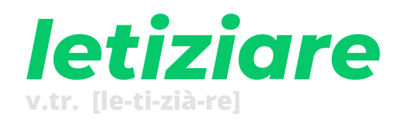 letiziare