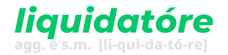 liquidatore