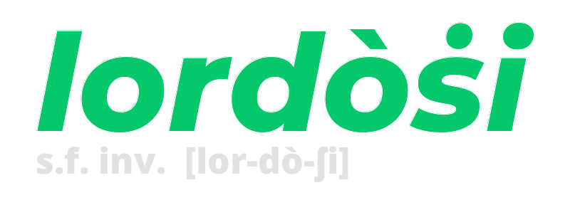 lordosi