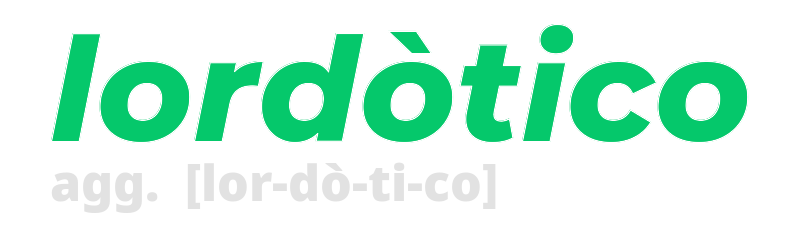 lordotico