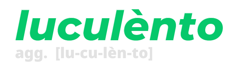 luculento