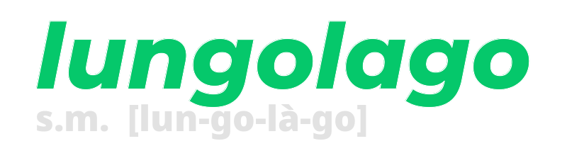 lungolago