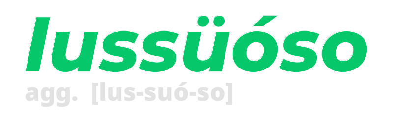 lussuoso